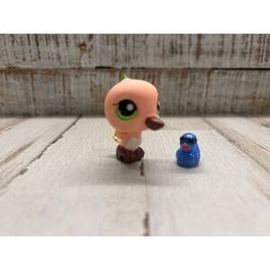 Vintage Littlest Pet Shop LPS Hummingbird Bird Retired EUC